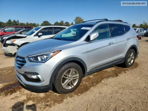 5XYZUDLB8JG561493 — 2018 Hyundai Santa FE, Сторона, фото до ремонта