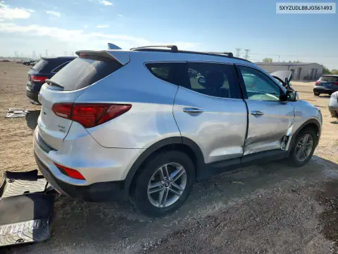 5XYZUDLB8JG561493 — 2018 Hyundai Santa FE, фото 3 с аукциона Copart, Сторона