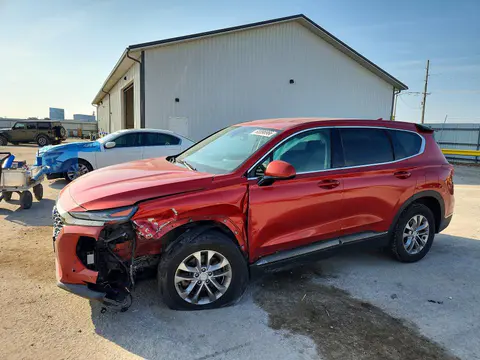 5NMS3CAD6KH036586 — 2019 Hyundai Santa FE, Передняя часть (Front End), фото до ремонта