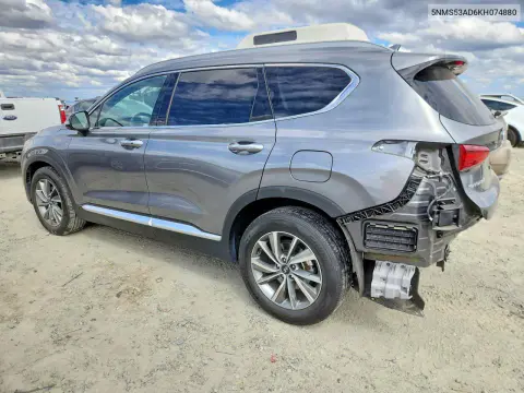 2019 Hyundai Santa Fe Limited 2.4L VIN 5NMS53AD6KH074880 фото 2
