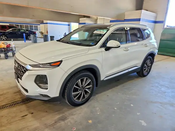 5NMS53ADXKH033989 — 2019 Hyundai Santa FE, Задняя часть (Rear End), фото до ремонта
