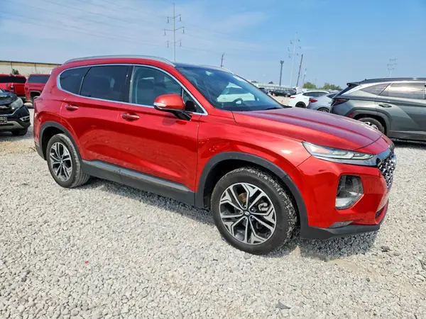 2019 HYUNDAI SANTA FE VIN 5NMS5CAAXKH075830 фото 4