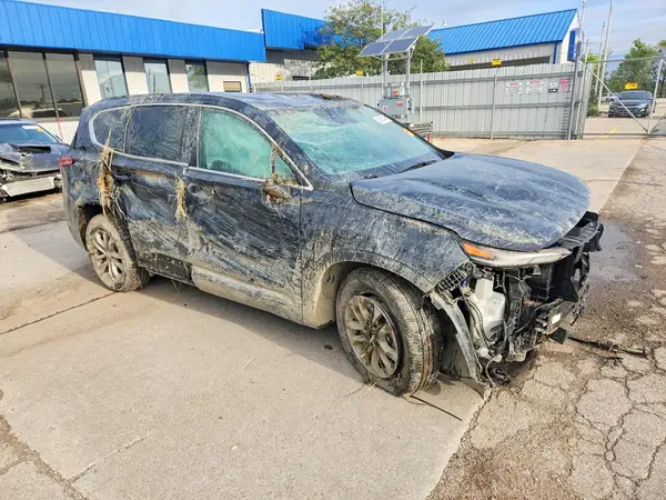 5NMS23AD2KH122240 — 2019 Hyundai Santa FE, фото 4 с аукциона Copart 05.10.2026, Опрокидывание