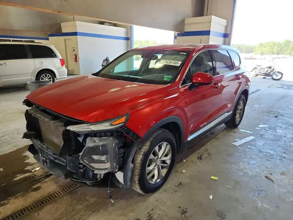 5NMS33ADXKH020245 — 2019 Hyundai Santa FE, Передняя часть (Front End), фото до ремонта