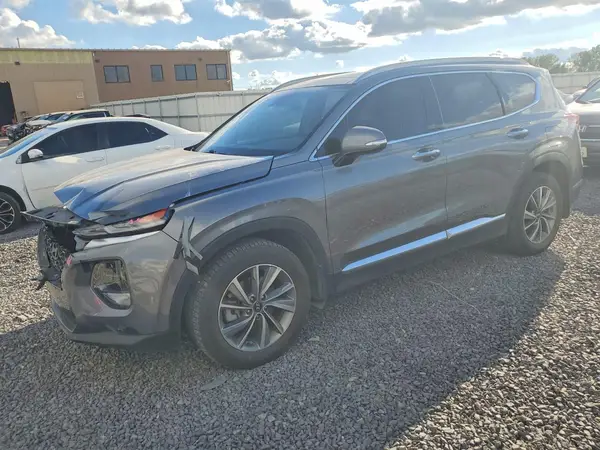 5NMS53AD0KH134975 — 2019 Hyundai Santa FE, Передняя часть (Front End), фото до ремонта