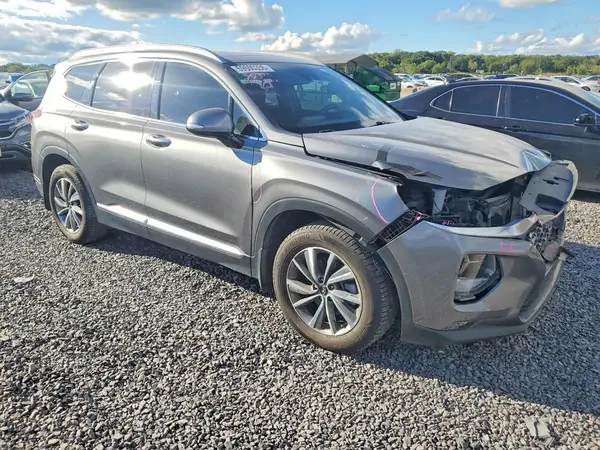 5NMS53AD0KH134975 — 2019 Hyundai Santa FE, фото 4 с аукциона Copart, Передняя часть
