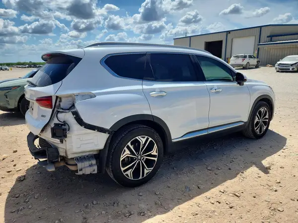 5NMS53AA7KH065353 — 2019 Hyundai Santa FE, фото 3 с аукциона Copart, Задняя часть