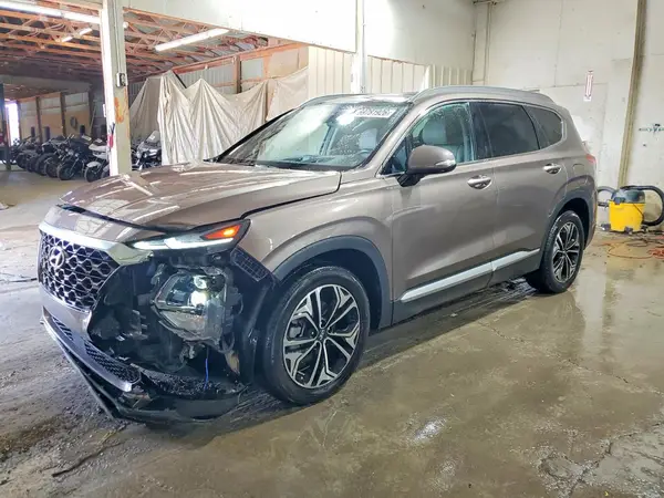 5NMS53AA2KH117665 — 2019 Hyundai Santa FE, Передняя часть (Front End), фото до ремонта