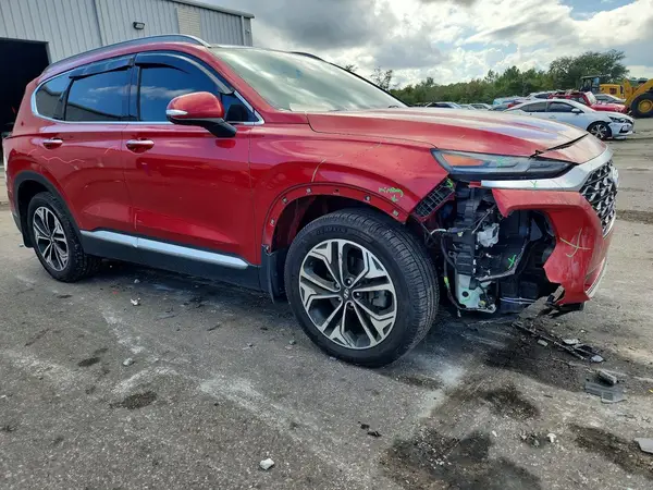 5NMS53AA9KH129263 — 2019 Hyundai Santa FE, фото 4 с аукциона Copart, Передняя часть
