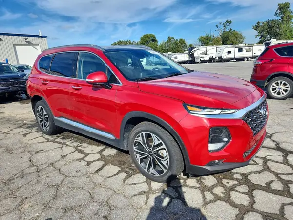 5NMS53AA7KH058029 — 2019 Hyundai Santa FE, фото 4 с аукциона Copart, Задняя часть