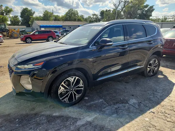 5NMS53AA8KH107500 — 2019 Hyundai Santa FE, Задняя часть (Rear End), фото до ремонта