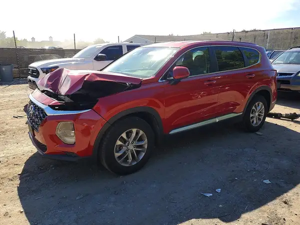 5NMS2CAD3KH096313 — 2019 Hyundai Santa FE, Передняя часть (Front End), фото до ремонта