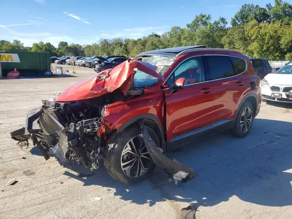 5NMS5CAA0KH014678 — 2019 Hyundai Santa FE, Передняя часть (Front End), фото до ремонта
