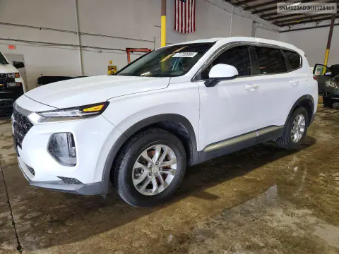 2019 Hyundai Santa Fe Se VIN 5NMS23AD9KH128469 фото 1