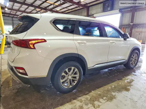 2019 Hyundai Santa Fe Se VIN 5NMS23AD9KH128469 фото 3
