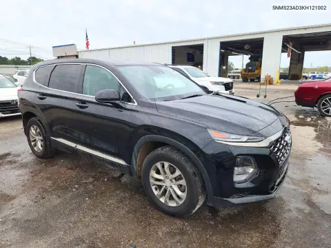 2019 Hyundai Santa Fe Se VIN 5NMS23AD3KH121002 фото 4