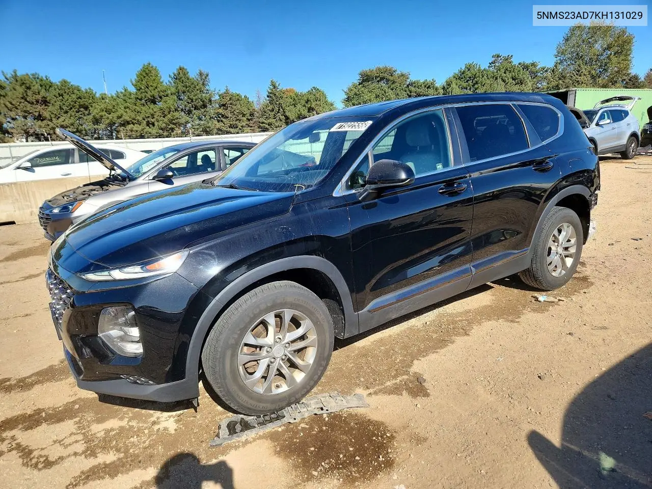5NMS23AD7KH131029 Hyundai Santa FE 2019 — повреждение Задняя часть, фото до ремонта