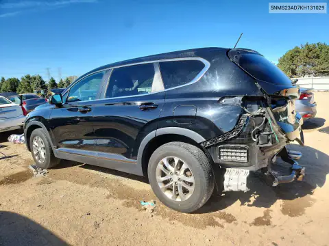 5NMS23AD7KH131029 — 2019 Hyundai Santa FE, фото 2 с аукциона Copart 15.10.2026, Задняя часть