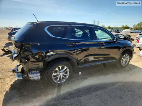 5NMS23AD7KH131029 — 2019 Hyundai Santa FE, фото 3 с аукциона Copart 15.10.2026, Задняя часть