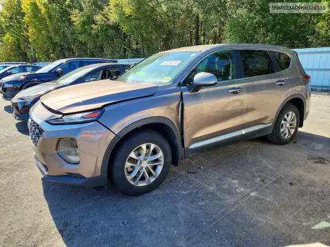 2019 Hyundai Santa Fe Se VIN 5NMS23AD9KH136538 фото 1