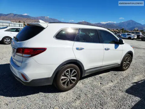 2019 Hyundai Santa Fe Xl Se VIN KM8SM4HFXKU298951 фото 3