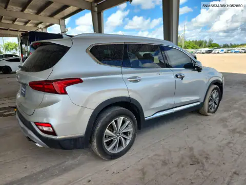 2019 Hyundai Santa Fe Limited 2.4L VIN 5NMS53AD8KH052850 фото 3