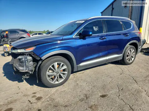 5NMS33AD6KH021425 — 2019 Hyundai Santa FE, Передняя часть, фото до ремонта