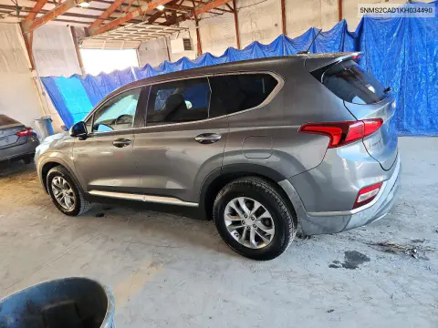 2019 Hyundai Santa Fe Se VIN 5NMS2CAD1KH034490 фото 2