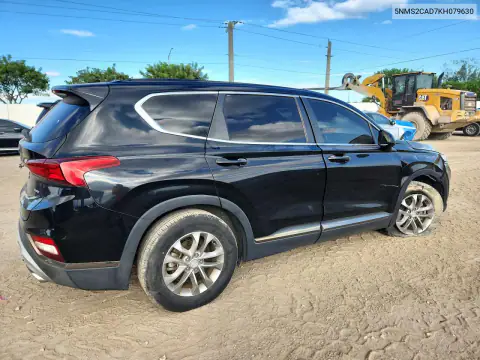 5NMS2CAD7KH079630 — 2019 Hyundai Santa FE, фото 3 с аукциона Copart, Передняя часть