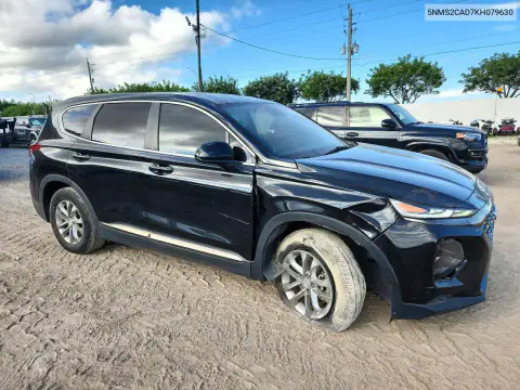 5NMS2CAD7KH079630 — 2019 Hyundai Santa FE, фото 4 с аукциона Copart, Передняя часть