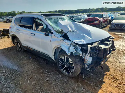 5NMS5CAA6LH236675 — 2020 Hyundai Santa FE, фото 4 с аукциона Copart, Повреждения со всех сторон