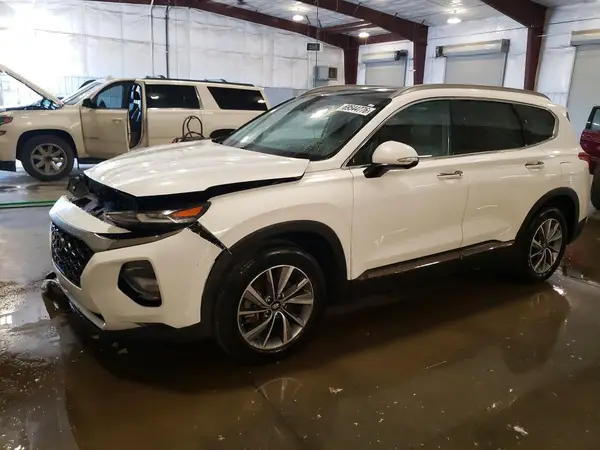 5NMS5CAD1LH210074 — 2020 Hyundai Santa FE, Передняя часть (Front End), фото до ремонта