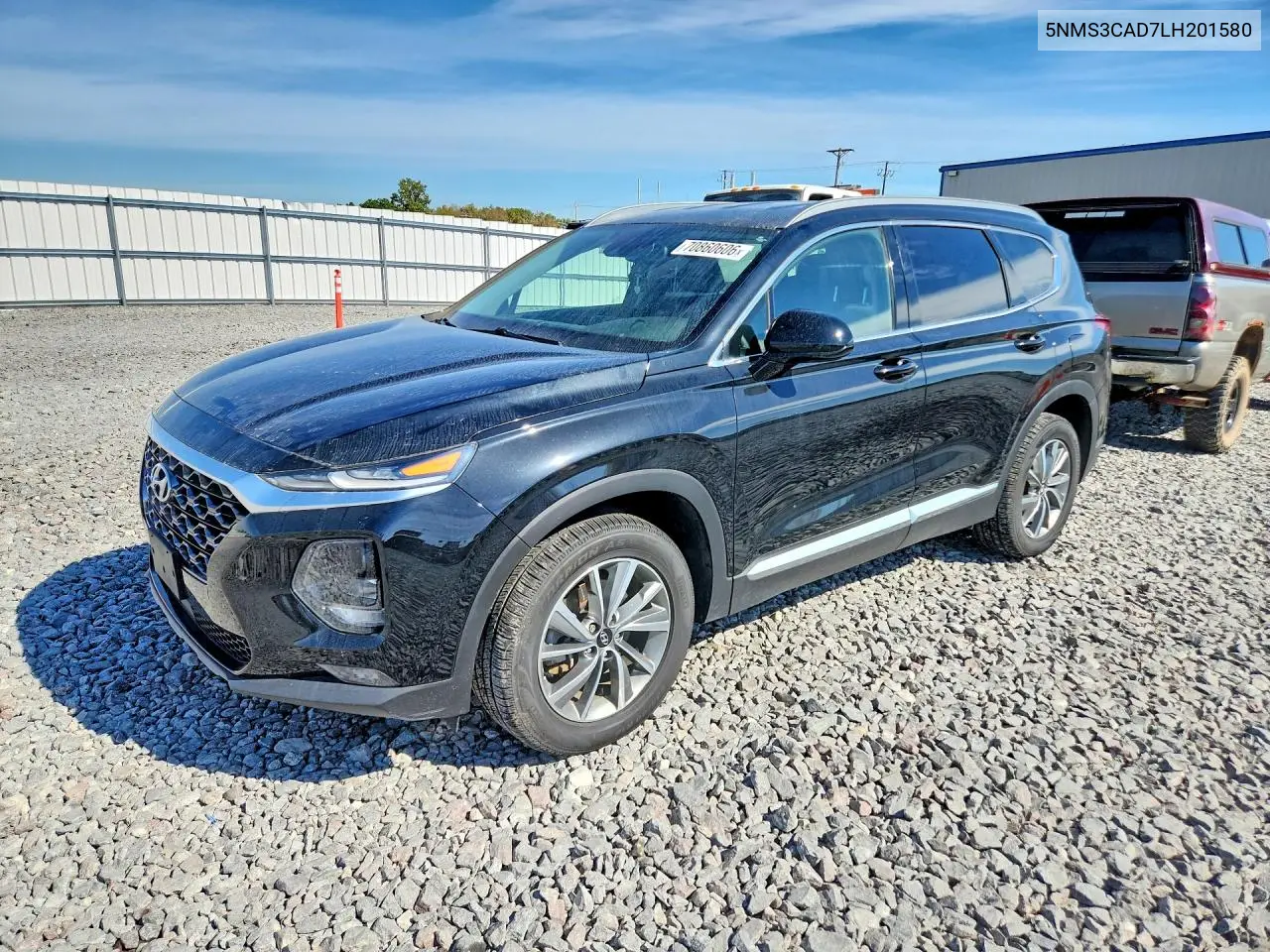 2020 Hyundai Santa Fe Sel/Sel Plus VIN 5NMS3CAD7LH201580 фото 1