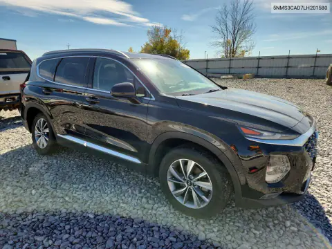 2020 Hyundai Santa Fe Sel/Sel Plus VIN 5NMS3CAD7LH201580 фото 4