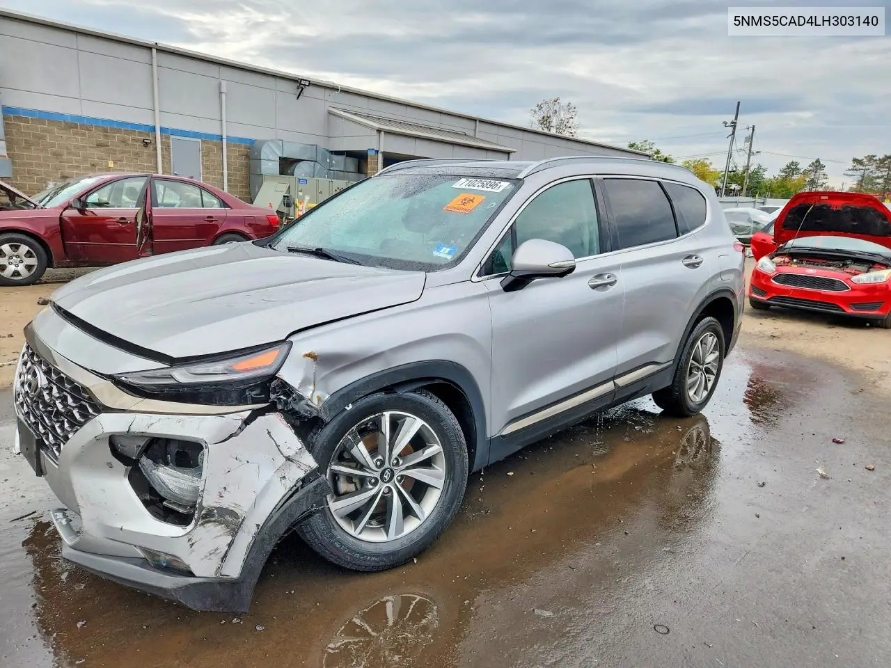 2020 Hyundai Santa Fe Limited VIN 5NMS5CAD4LH303140 фото 1