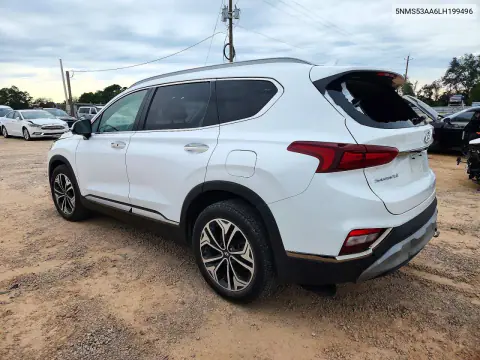 2020 Hyundai Santa Fe Limited 2.0T VIN 5NMS53AA6LH199496 фото 2