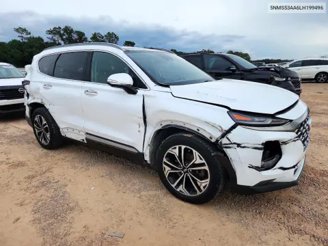 2020 Hyundai Santa Fe Limited 2.0T VIN 5NMS53AA6LH199496 фото 4