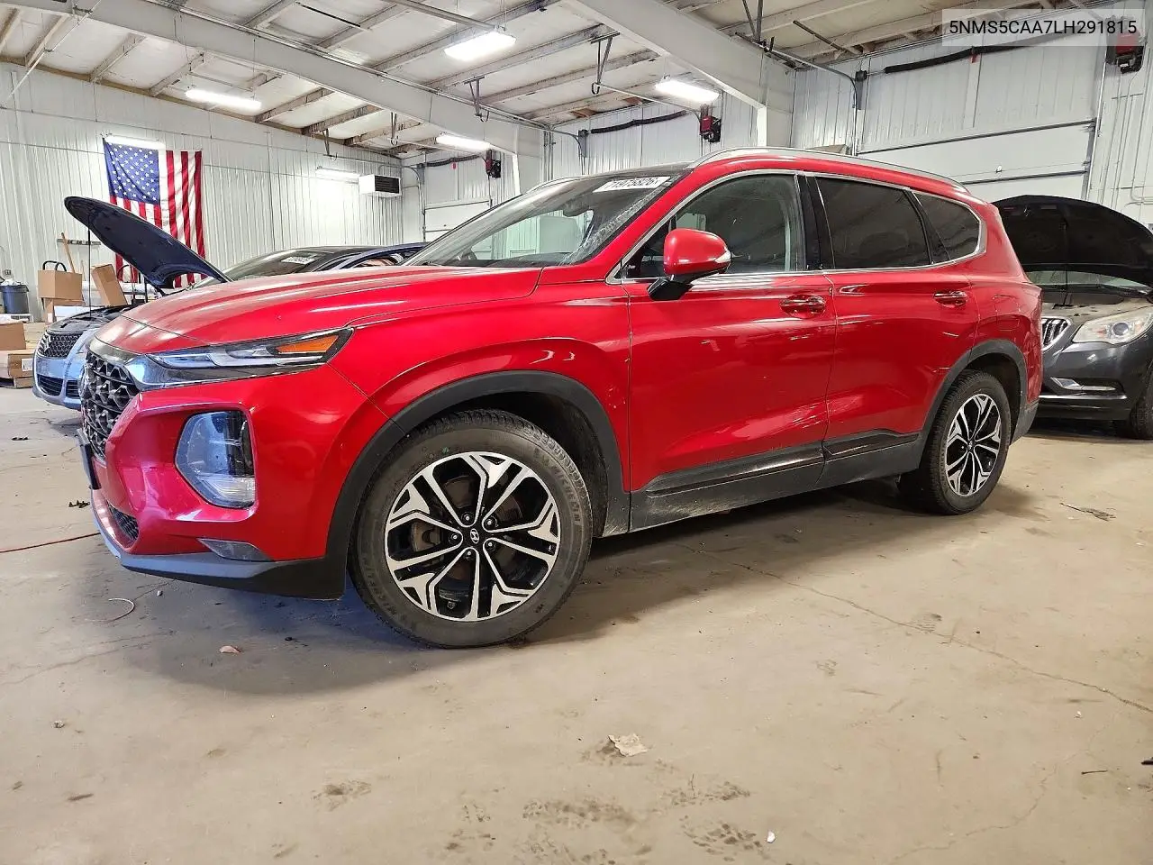 2020 Hyundai Santa Fe Limited 2.0T VIN 5NMS5CAA7LH291815 фото 1