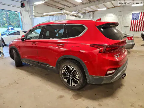 2020 Hyundai Santa Fe Limited 2.0T VIN 5NMS5CAA7LH291815 фото 2