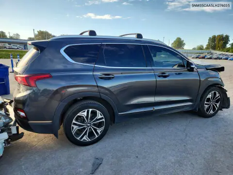 2020 Hyundai Santa Fe Limited 2.0T VIN 5NMS5CAA5LH276035 фото 3