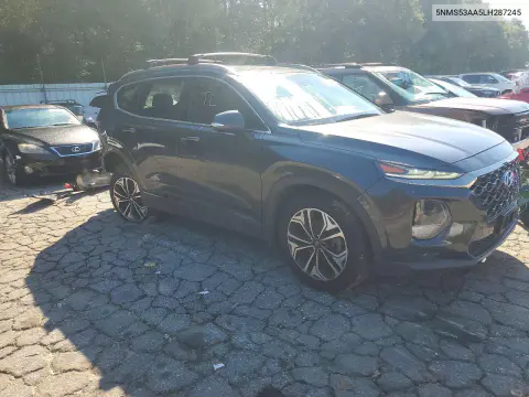 2020 Hyundai Santa Fe Limited 2.0T VIN 5NMS53AA5LH287245 фото 4