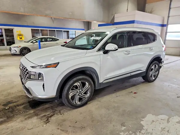5NMS6DAJ2MH325678 — 2021 Hyundai Santa FE, Задняя часть (Rear End), фото до ремонта