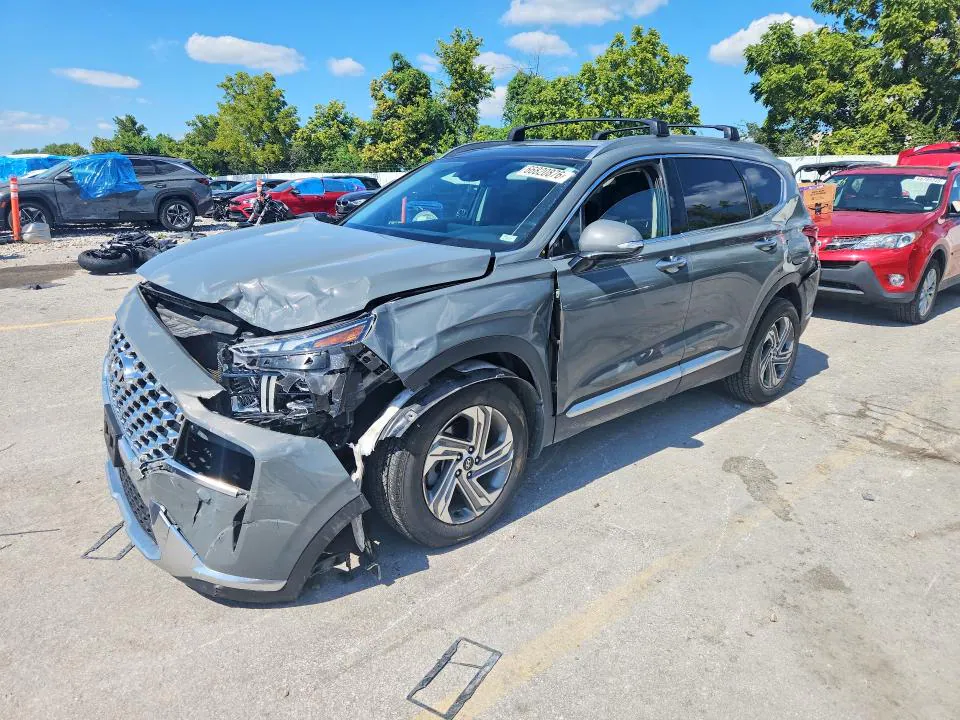 2022 HYUNDAI SANTA FE VIN 5NMS3DAJ8NH380517 фото 1