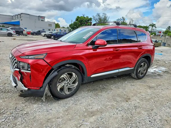 5NMS24AJ2NH400263 — 2022 Hyundai Santa FE, Боковая часть (Side), фото до ремонта