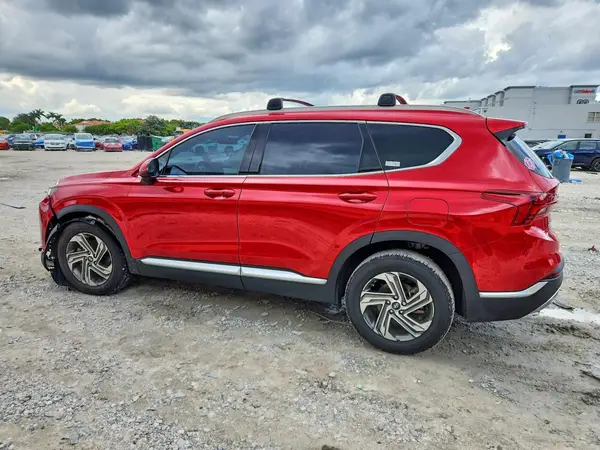 5NMS24AJ2NH400263 — 2022 Hyundai Santa FE, фото 2 с аукциона Copart, Боковая часть
