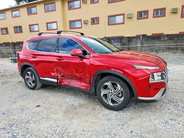 5NMS24AJ2NH400263 — 2022 Hyundai Santa FE, фото 4 с аукциона Copart, Боковая часть