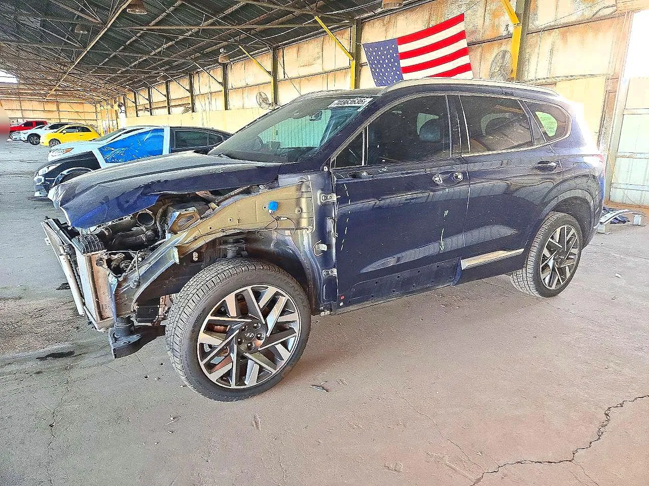 2022 Hyundai Santa Fe Calligraphy VIN 5NMS5DAL3NH385247 фото 1