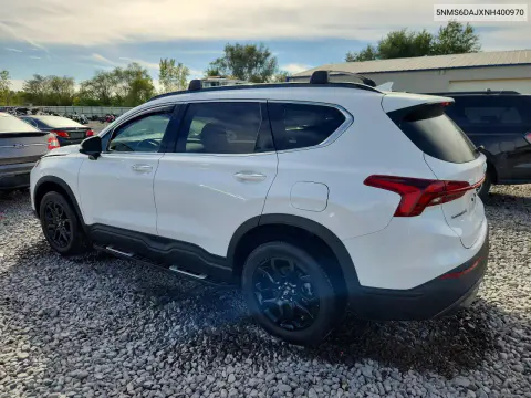 2022 Hyundai Santa Fe Xrt VIN 5NMS6DAJXNH400970 фото 2