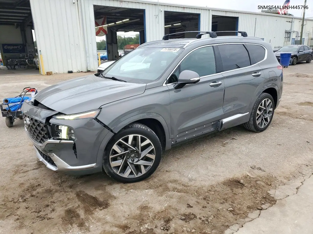 2022 Hyundai Santa Fe Calligraphy VIN 5NMS54AL8NH445796 фото 1