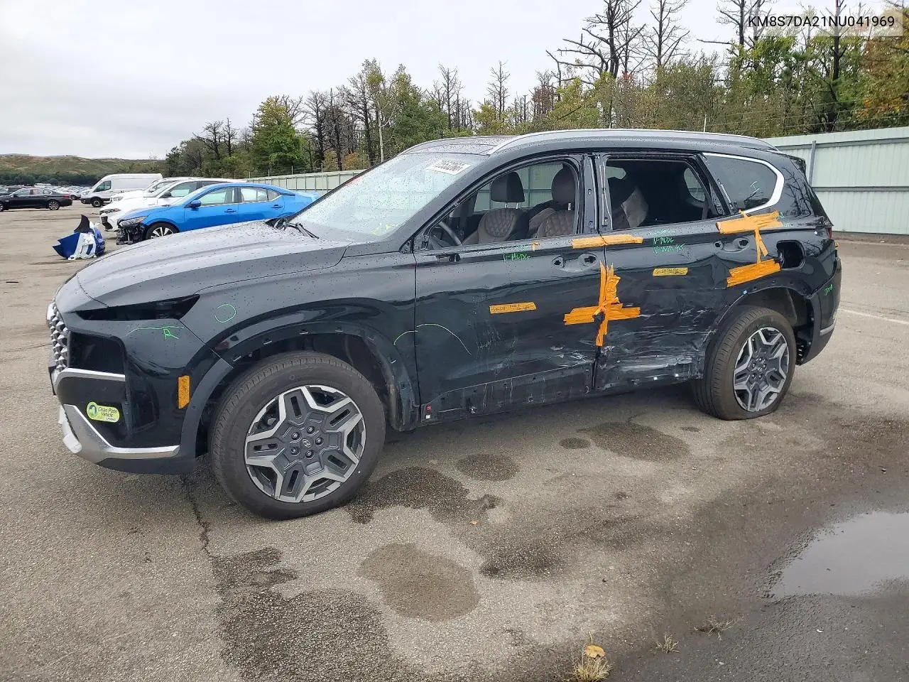 KM8S7DA21NU041969 Hyundai Santa FE 2022 — повреждение Сторона, фото до ремонта